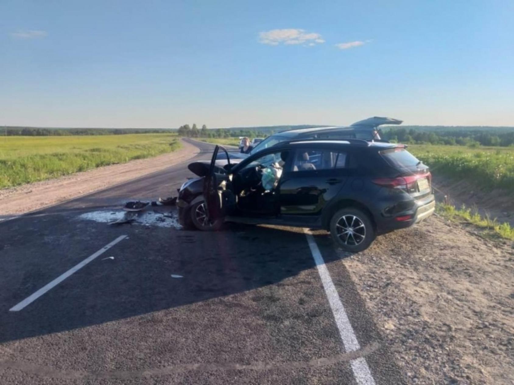 В Вельском районе шесть человек получили травмы при ДТП