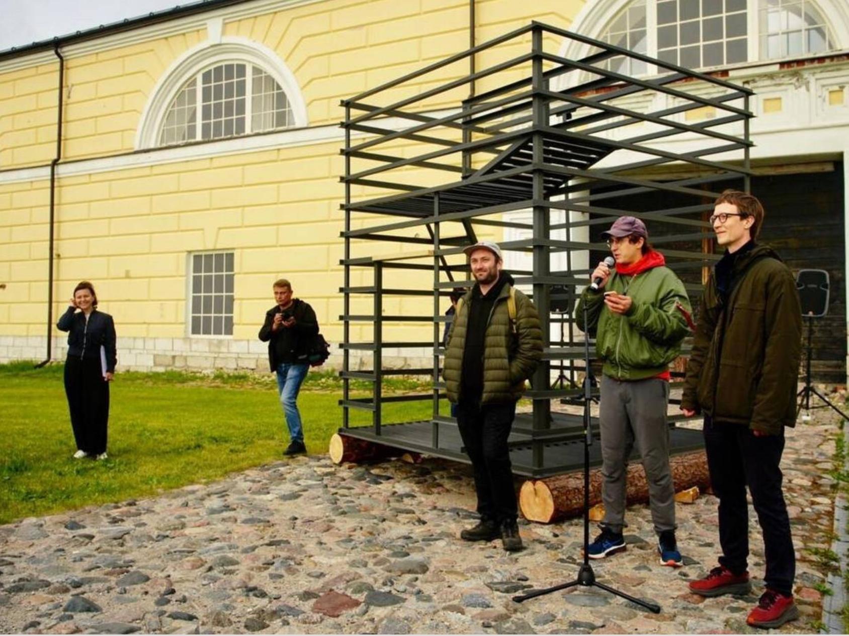 В Архангельске появилась инсталляция, посвящённая истории типографии